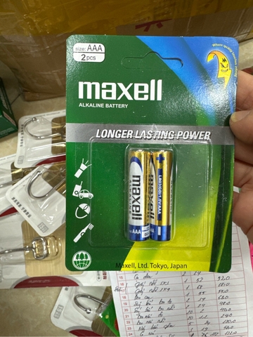 Pin Maxell AAA