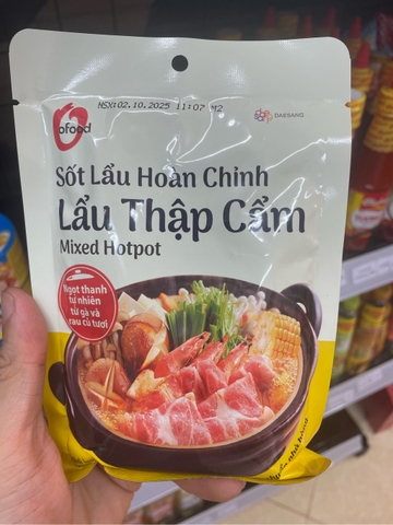Sốt lẩu Thập Cẩm hoàn chỉnh 180g