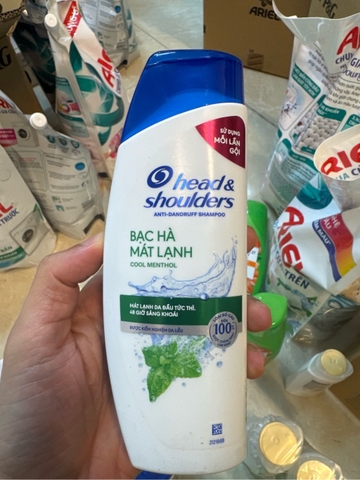 Dầu gội Head&shoulders 170ml