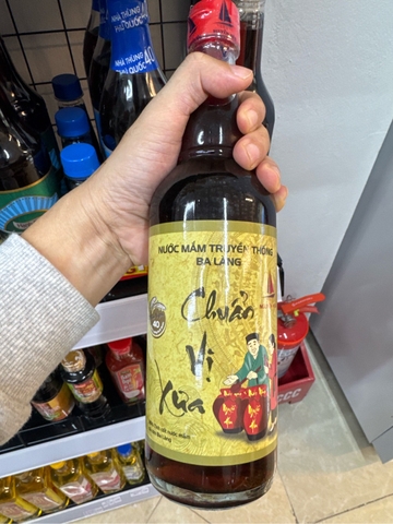 Nước mắm truyền thống Ba Làng 40 500ml