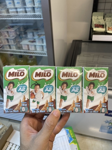 Sữa Milo A2 ít đường 110ml