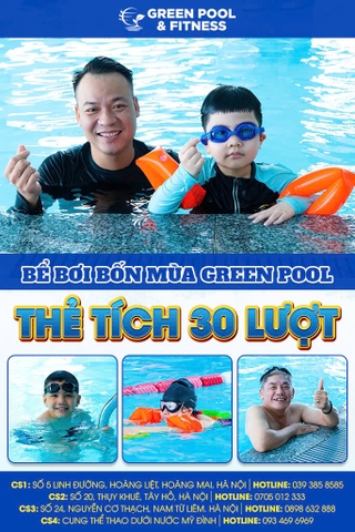 Gói Bơi Gia Đình Tích Lượt