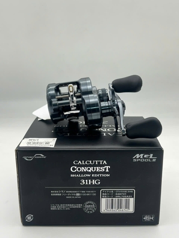 SHIMANO 24 CALCUTTA CONQUEST SHALLOW EDITION 31HG LEFT HANDLE (USED)