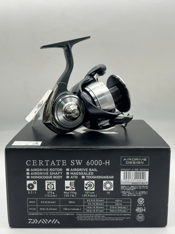 DAIWA 24 CERTATE SW6000-H (USED)