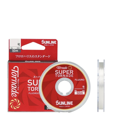 SUNLINE SUPER TORNADE 100% FLUOROCARBON 50M
