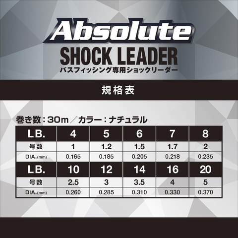 VARIVAS ABSOLUTE SHOCK LEADER