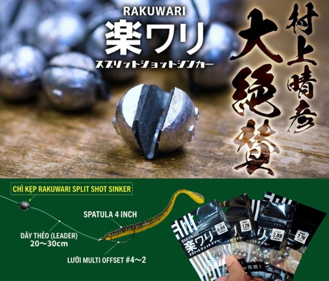 ISSEI RAKUWARI SPLIT SHOT SINKER