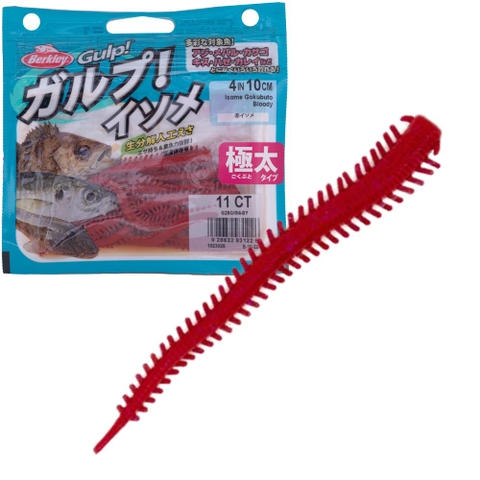 BERKLEY Gulp Scented Soft Bait Worm Lure SW ISOME GOKUTOBO