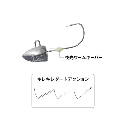 MAJOR CRAFT ROCK LIVER GEKISASU HEAD  (DART)
