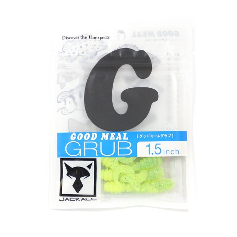 JACKALL Good Meal Aji Soft Plasic 1.5" Grub