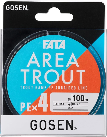 GOSEN PE FATA AREA TROUT X4 100M