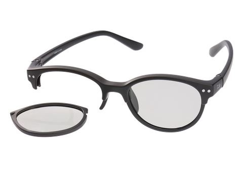 DAIWA INTERCHANGEABLE LENS TRIACETATE POLARIZED SUNGLASSES DN-8044CH