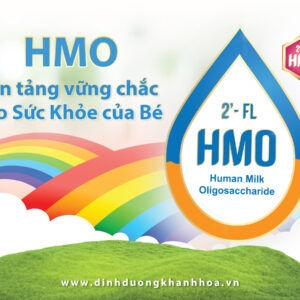 HMO – NỀN TẢNG  VỮNG CHẮC CHO SỨC KHỎE CỦA BÉ