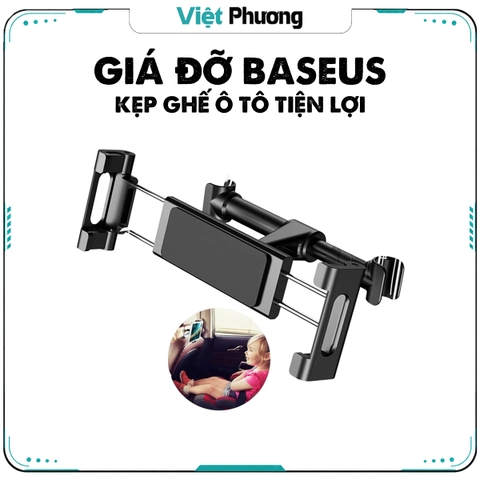 Giá Đỡ Điện Thoại Tablet iPad Sau Ghế Ô Tô Xe Hơi Baseus Back eat Car Mount Holder (màu đen)