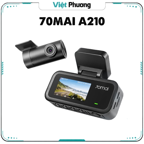 Camera Hành Trình 70mai A210 | Ghi Hình HDR Sắc Nét, An Tâm Lái Xe