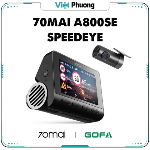 Camera Hành Trình 70mai A800SE SpeedEye 4K – Cảnh Báo Giao Thông Thông Minh, Giám Sát Toàn Diện