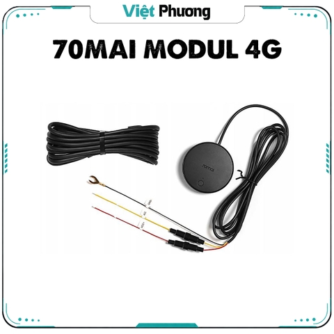 Bộ Nguồn 70mai Hardwire Kit 4G UP04 (Modul 4G), Giám Sát Từ Xa Cho 70mai X200, A510, A810, T800,...