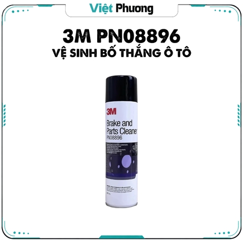 Chai Xịt Vệ Sinh Làm Sạch Bố Thắng Ô Tô, Xe Máy 3M PN08896 Brake and Parts Cleaner (chai 600ml)