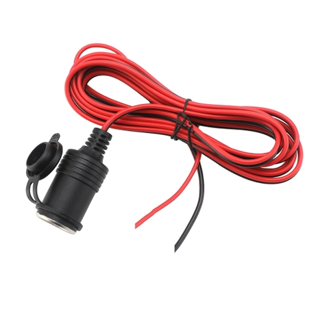 Đầu Tẩu Cái Cấp Nguồn 12/24V Đa Năng Cho Ô Tô Xe Hơi Chiều Dài 4m