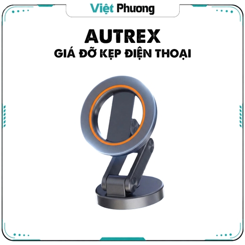 Giá Đỡ Kẹp Điện Thoại Ô Tô Từ Tính Thông Minh Cao Cấp AUTREX Dán Taplo hoặc Kính Lái Xe Hơi