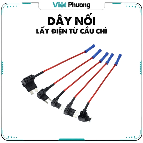 Dây Nối Lấy Điện Từ Cầu Chì Xe Hơi Ô Tô Cấp Nguồn Cho Hardwire Kit