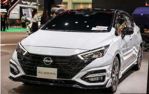 Khám phá Nissan Almera bản nâng cấp vừa ra mắt