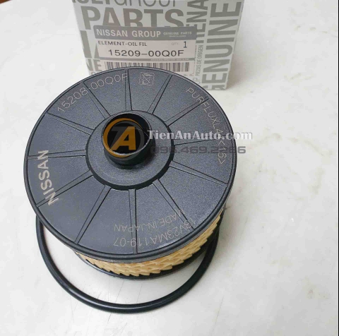 Lọc Dầu Động Cơ Nissan Almera – Mã 15209-00Q0F | Phụ Tùng Ô Tô Tiến An