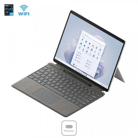 Surface Pro9 - i5/8/128 - Bạc - Full Box