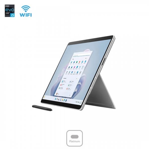 Surface Pro9 - i5/8/128 - Bạc - Full Box