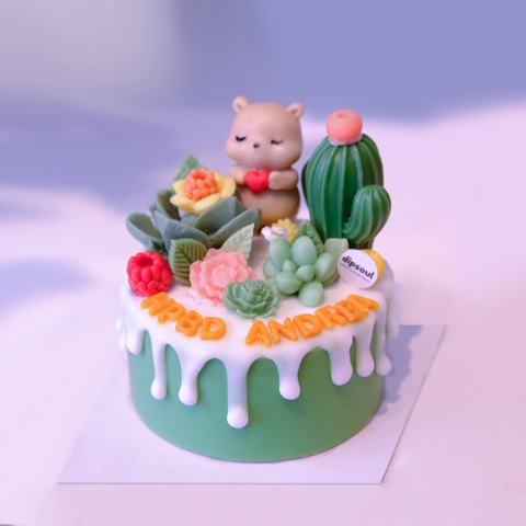 Nến thơm bánh kem Garden