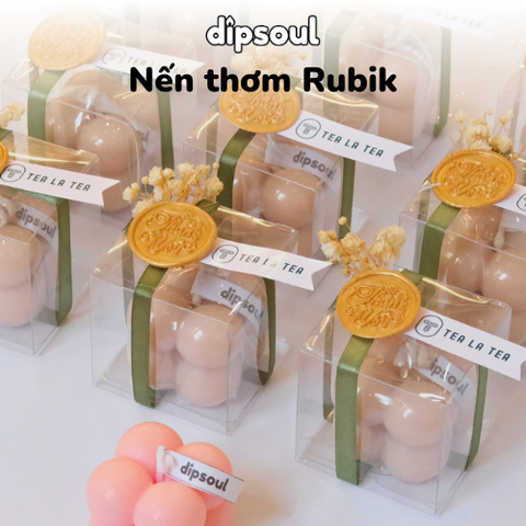 Nến thơm Rubik