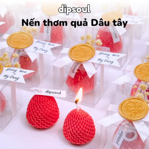 Nến thơm quả Dâu tây