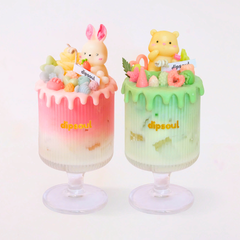 Nến thơm Ly Milkshake kem chảy