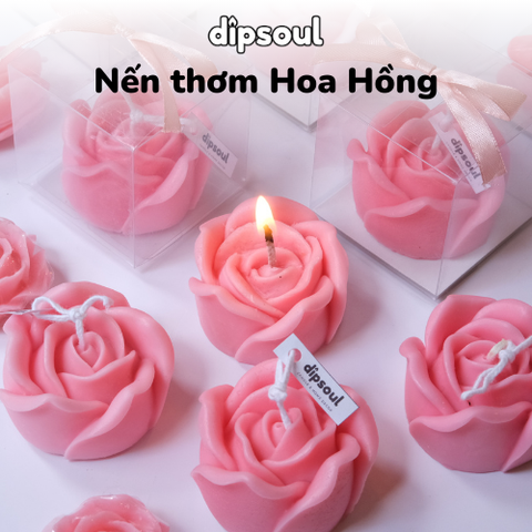 Nến thơm hoa Hồng