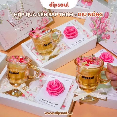 Set quà tặng nến Dịu Nồng