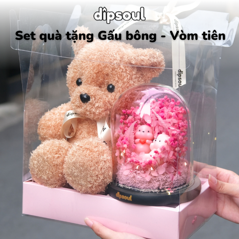 Set quà tặng Gấu bông - Vòm tiên 15