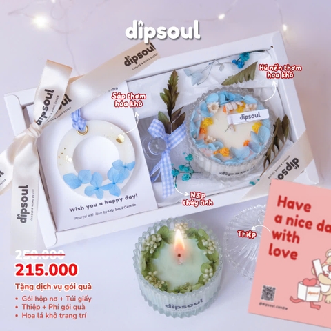 Set quà tặng nến thơm 4