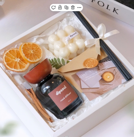 Set quà Khuếch tán + Rubik