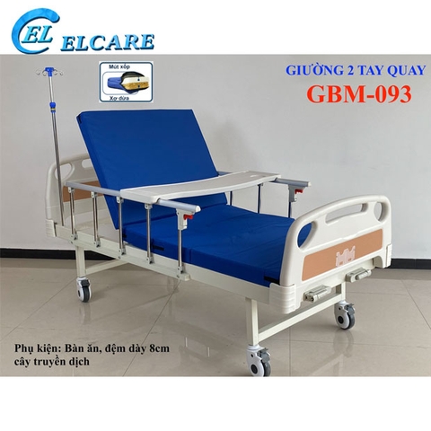 GIƯỜNG GBM-093 ,02 TAY QUAY KÍN