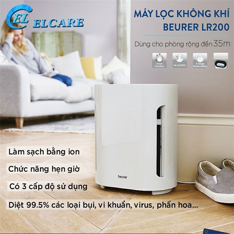 Máy lọc không khí ion LR200 New
