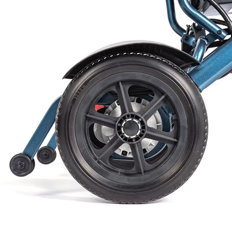 Xe Lăn Điện Siêu Nhẹ 18kg, Gấp Gọn, An Toàn, Đi Máy Bay