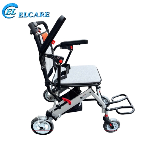 Xe Lăn Du Lịch Cao Cấp Lucass X-400 | Siêu Nhẹ 9kg, Gấp Gọn, Tải Trọng 100kg, Chính Hãng