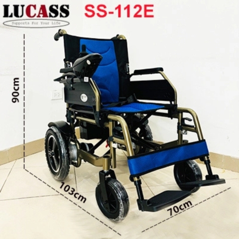 Xe Lăn Điện Phiên Bản Mới Lucass SS-112E