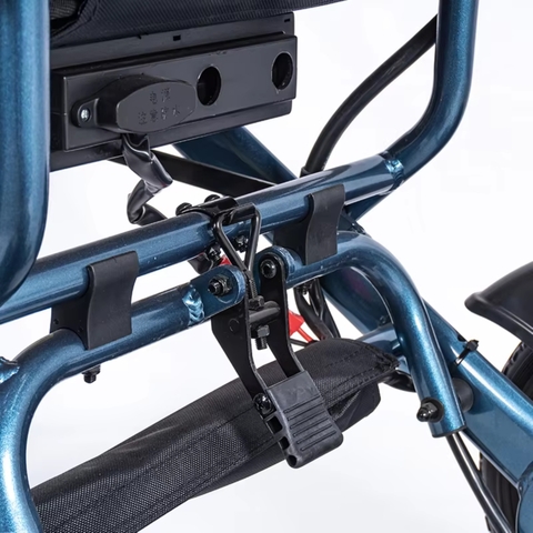 Xe Lăn Điện Siêu Nhẹ 18kg, Gấp Gọn, An Toàn, Đi Máy Bay