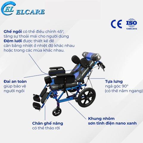 Xe Lăn Cho Trẻ Bại Não ORM-DY01958