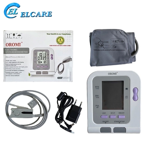 Máy Đo Huyết Áp và Nồng Độ Oxy OROMI Contec 08C