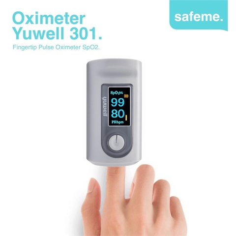 Máy Đo Nồng Độ Oxy Máu Kẹp Ngón Tay Yuwell YX301
