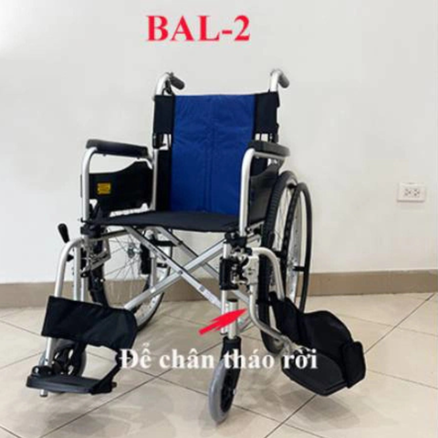 Xe Lăn Cao Cấp Miki Nhật Bản BAL-2 (BAL-1 New)