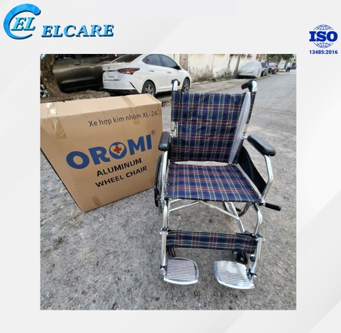 Xe Lăn Hợp Kim Nhôm Gấp Gọn XL-24