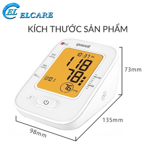 Máy Đo Huyết Áp Yuwell 620B - Có Giọng Nói Tiếng Việt
